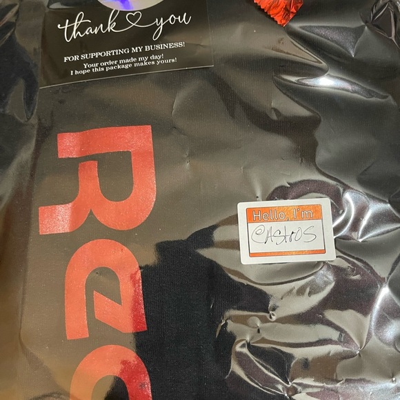 Reebok Black Sweatpants with Red Logo 2XL - Picture 8 of 12